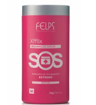 Máscara Xmix SOS Antiemborrachamento Felps Profissional - 1kg