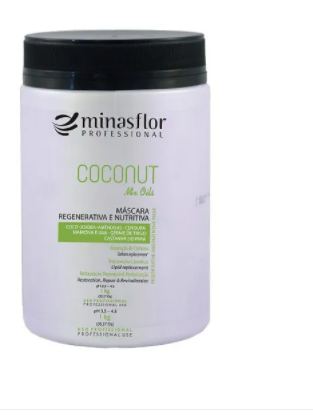 Minas Flor Coconut Mix Oils Máscara 1kg