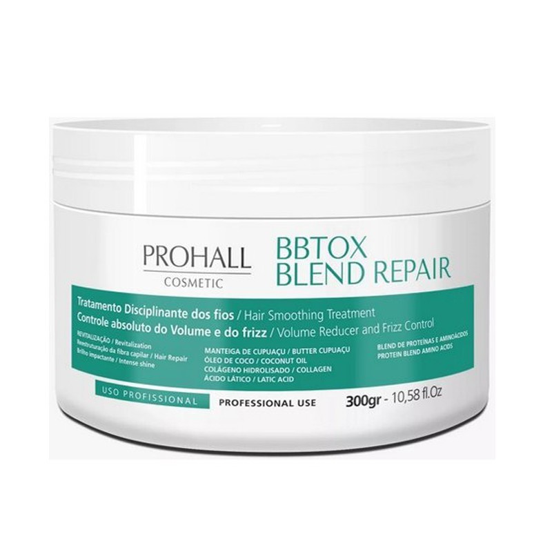 Prohall BBtox Blend Repair Orgânico Sem Formol 300g