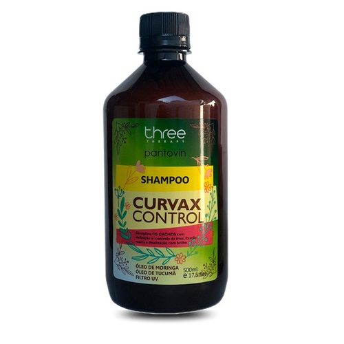 Three Therapy Curvax Control Shampoo 500ml