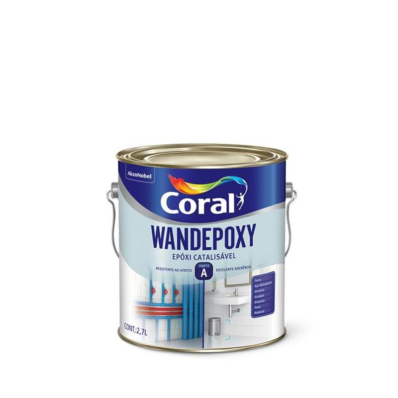 Tinta Wandepoxy 2,7L Branco Coral