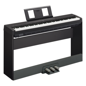 Kit Yamaha Piano P45 + Pedal triplo LP5 + Estante L85 