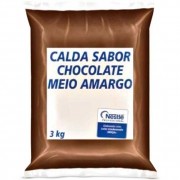 CALDA CHOCOLATE MEIO AMARGO 3KG NESTLÉ