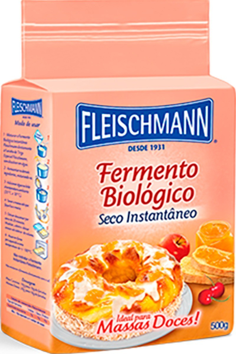 FLEISCHMANN - FERMENTO BIO 500G M. DOCE
