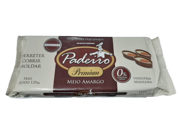 PADEIRO PREMIUM MEIO AMARGO 1,01KG