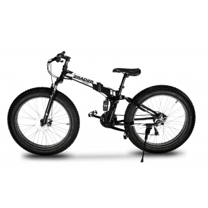 Bicicleta Fat Bike Dobrável aro 26 - Preta