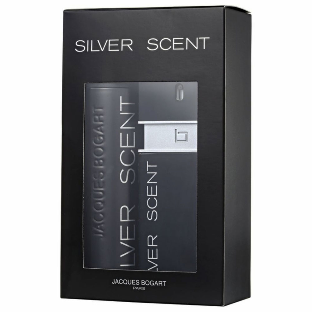 Coffret Silver Scent Jacques Bogart Eau de Toilette Masculino 100 ml + Desodorante 200 ml