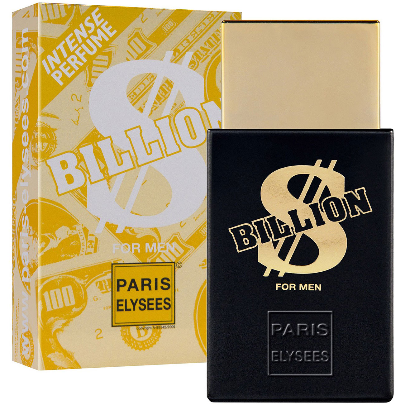 Perfume Billion Dollar Paris Elysees Eau de Toilette Masculino 100 ml