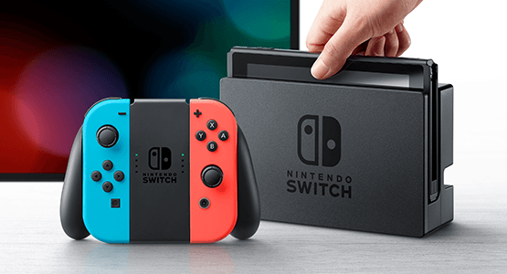Nintendo Switch 32GB com Joy-Con Neon Azul/Neon Vermelho