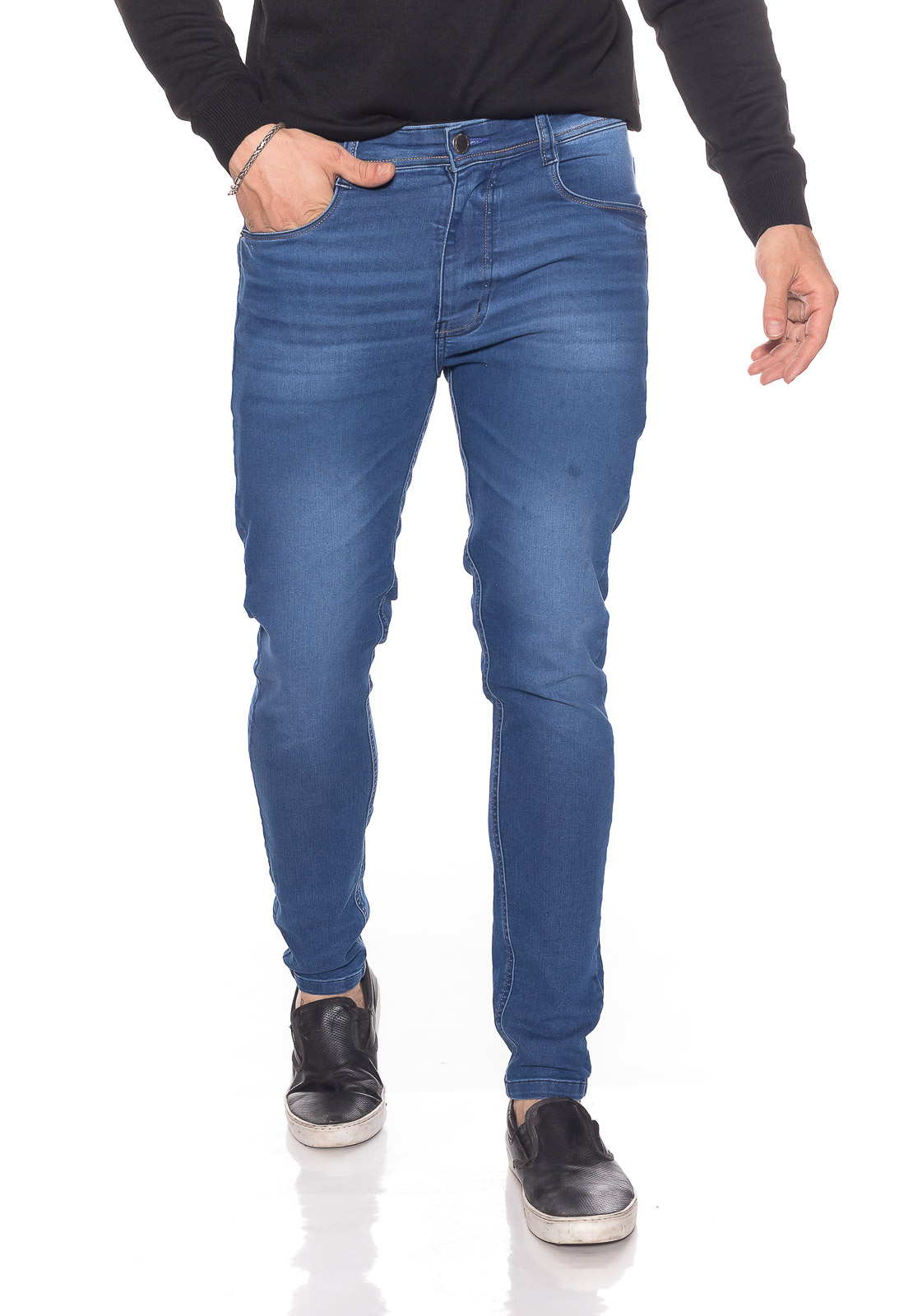 South America Where Quagmire Calça Jeans Masculina Skinny Crocker - 48741