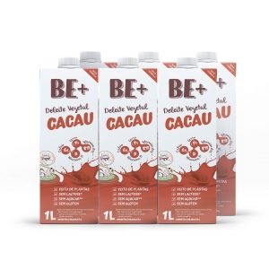 Bebida Vegetal de Amendoim com Cacau - Kit 6 Unidades - BE+ - Foto 0