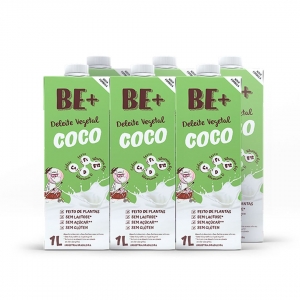 Bebida Vegetal de Amendoim com Coco - Kit 6 Unidades - BE+