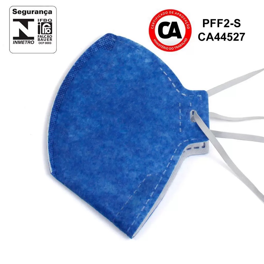 Mascara PFF2 Sem Válvula ÁTOMOS - (Pacote C/10 unidades)