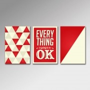 Placa Decorativa - Everything Is Going to be Ok