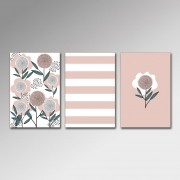 Placa Decorativa - Mini Floral