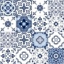 Adesivo de Azulejo Moroccan 17