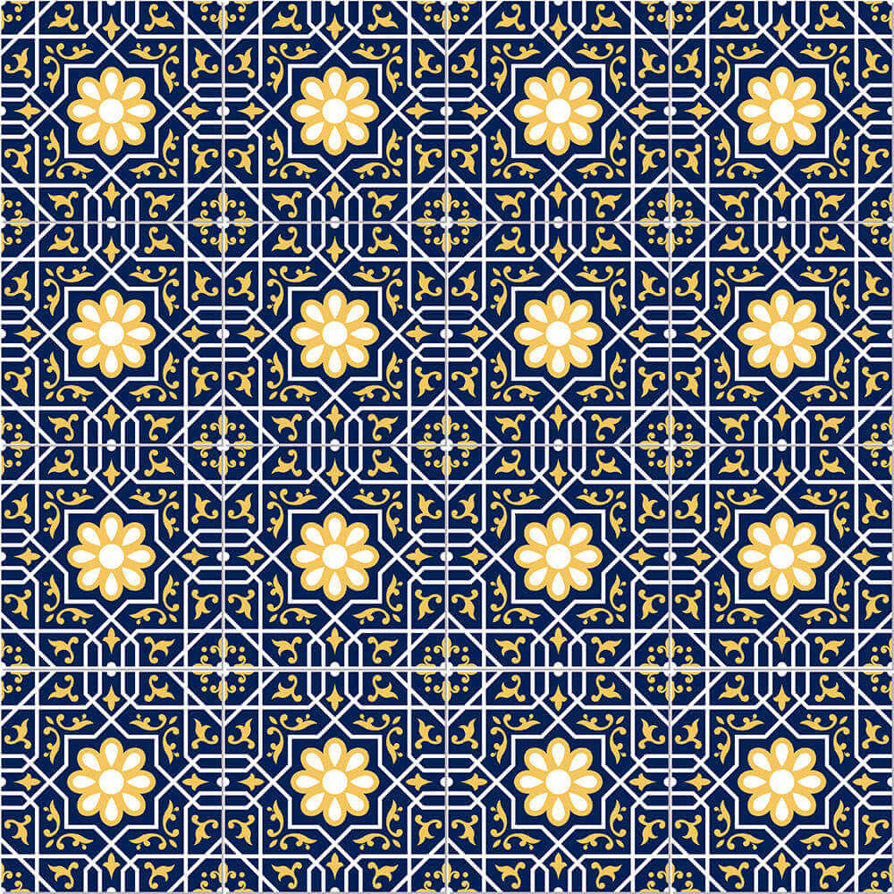 Adesivo de Azulejo Moroccan 10