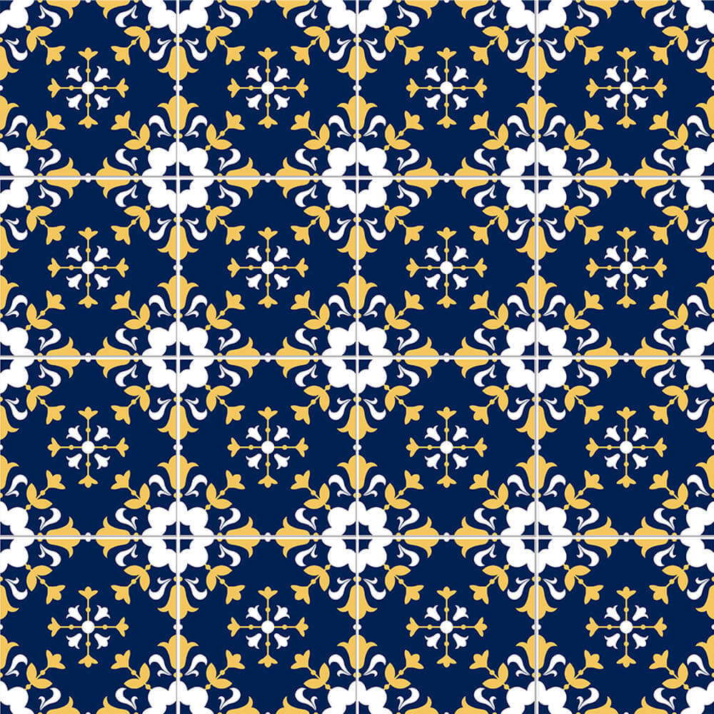 Adesivo de Azulejo Moroccan 1