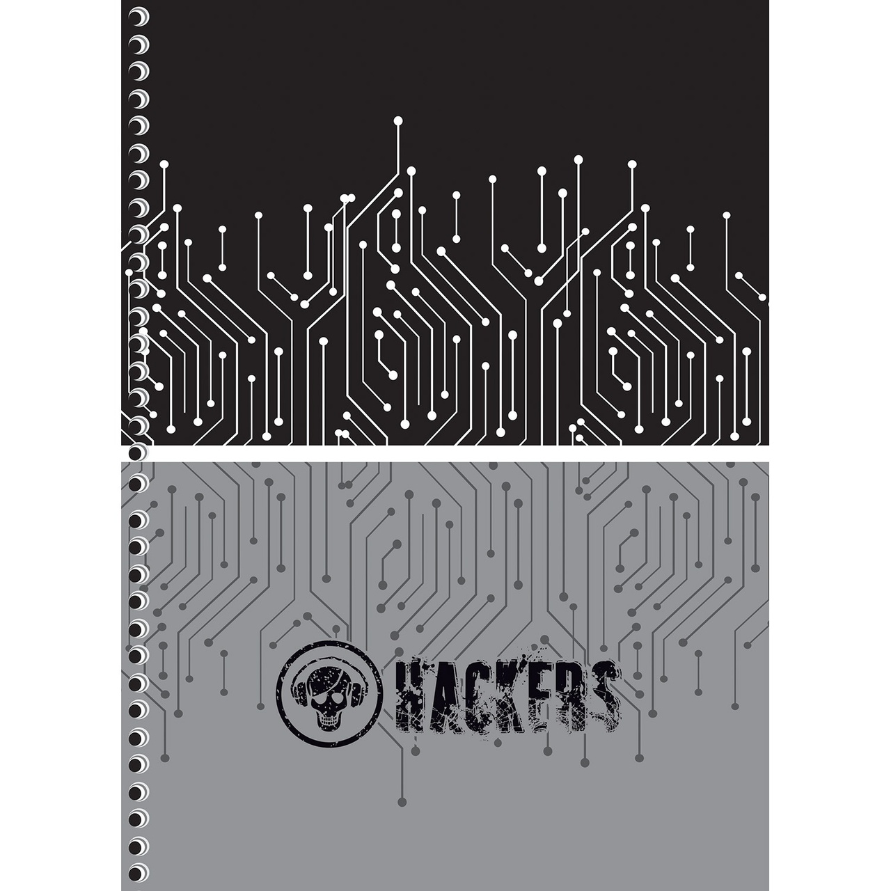 Caderno Universitário 10 Matérias hackers- São domingos