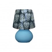 Luminária Micro Lampe Azul com Capa Caveira de Brinde