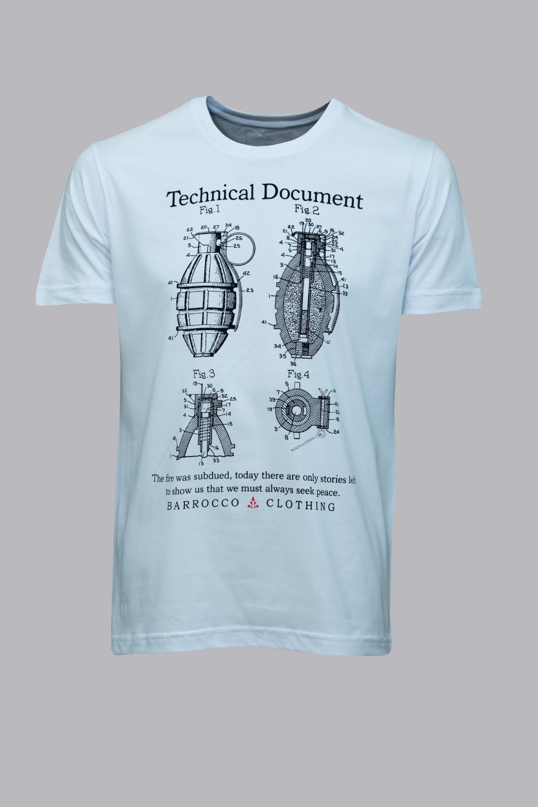 Camiseta Barrocco Documento Técnico - Foto 0
