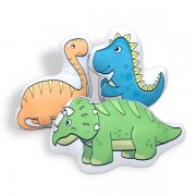Kit de 3 Almofadas Dinossauros