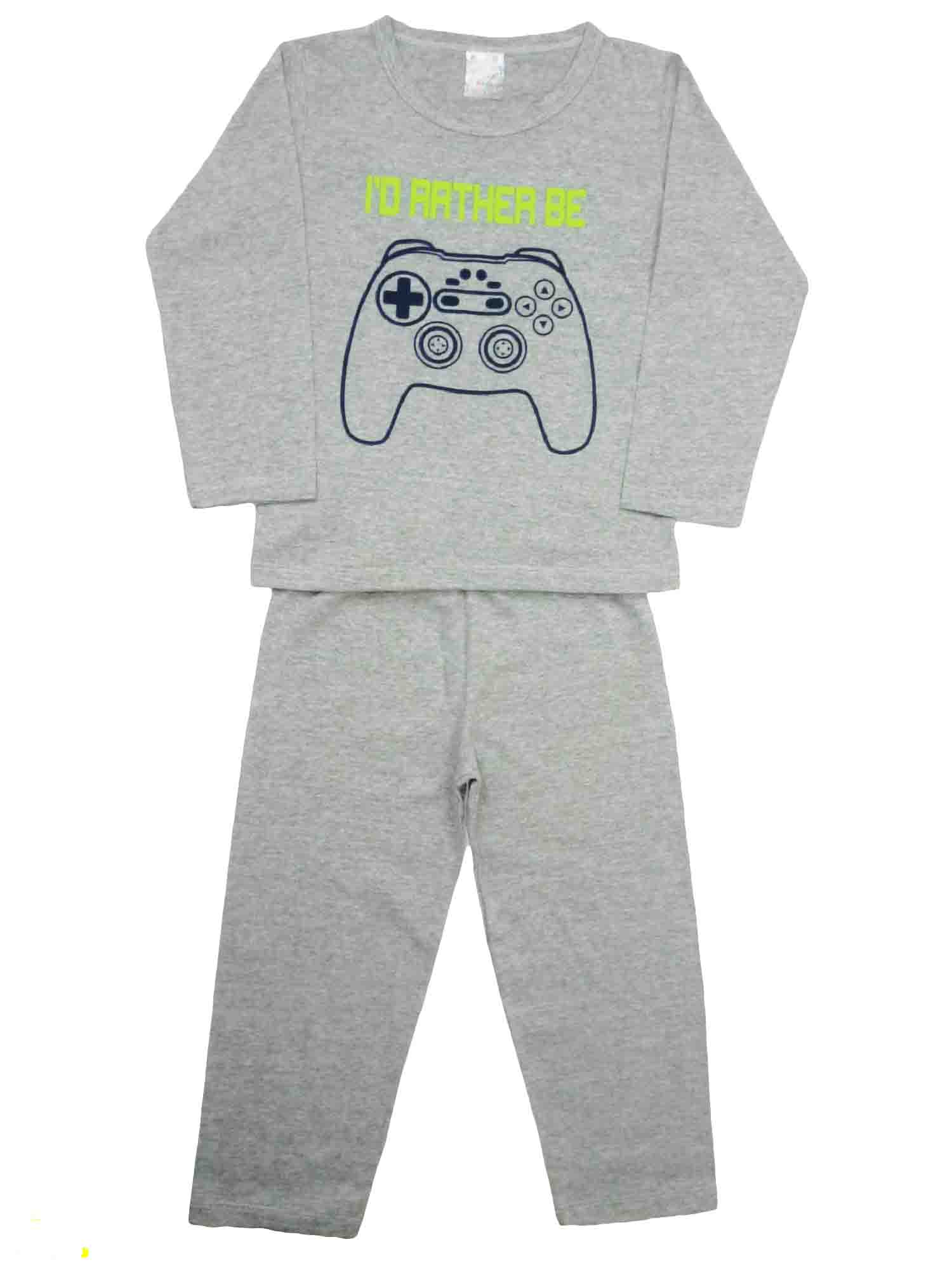 Conjunto Pijama Infantil Masculino (4-6-8) - Game