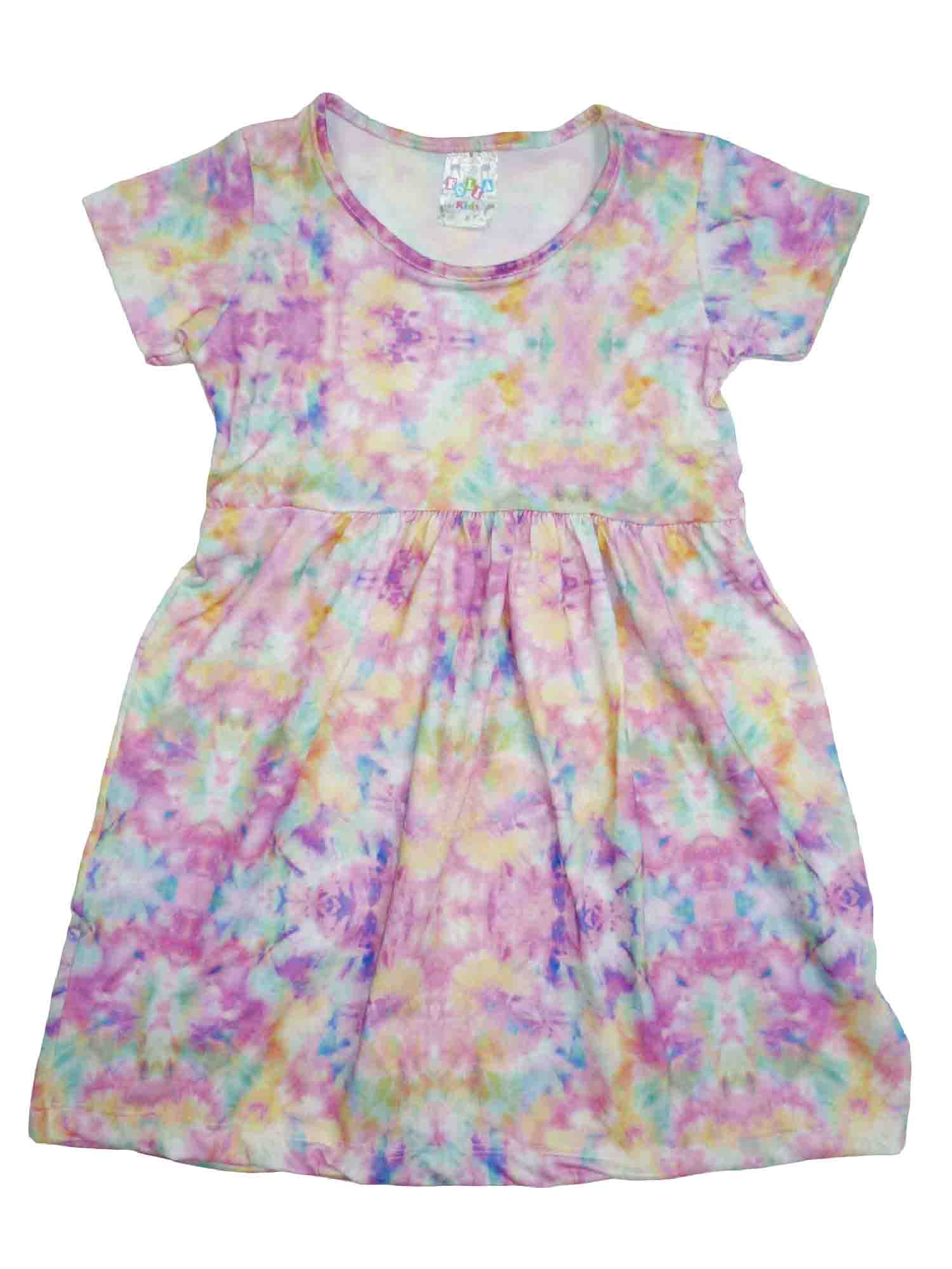 Vestido Infantil (1-2-3) - Tie Dye