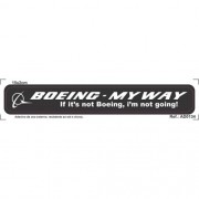 Adesivo - Boeing My Way