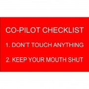 Adesivo Copilot Checklist