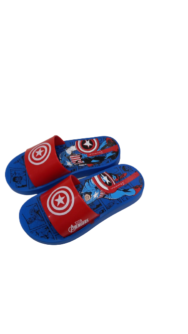 Chinelo Ipanema Marvel Slide Azul/Vermelho