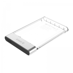 Case / Gaveta para HD SATA 2.5 USB 3.0 - Transparente - 2129U3