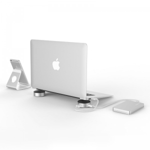 Hub de Aluminio - 4 portas USB 3.0 Com Função de Apoio - ANS1 - Orico