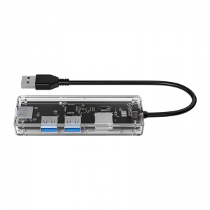 Hub USB3.0 de 3 portas com Leitor de Cartão- TA2U3-3ATS