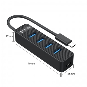 (OPEN BOX) - Hub USB 3.0 ? 4 Portas Type-C ? TWC3-4A - Orico