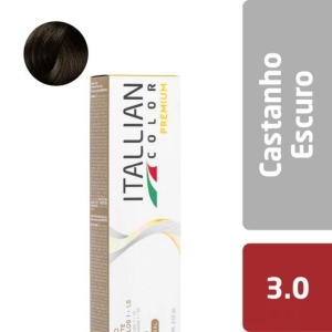 Itallian Color Premium Castanho Escuro 3.0 Coloração Permanente ? 60g