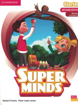 Super Minds Starter Workbook With Digital Pack - British English - 2nd Ed  - Mundo Livraria