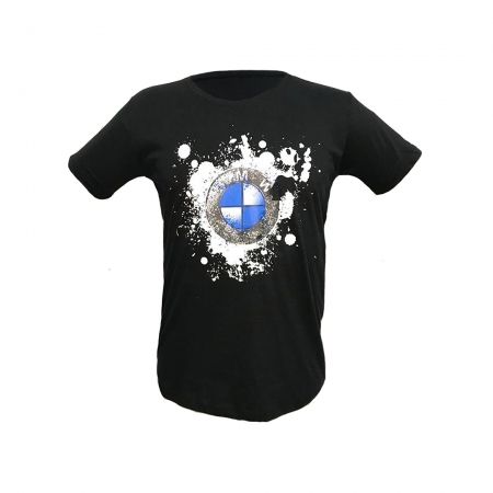 Camiseta Moto Premium 01 BMW Preta 