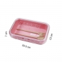Bolsa Térmica Rosa Alça de Mão Concept Com Marmita 800ml e Copo