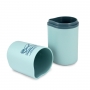 Marmita 950ml Azul Concept Porta Talheres e Kit Higiene