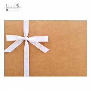 Kit in box - Lugar americano branco estampa Folhagem de 6 pçs. Tecido Drytex - Foto 2