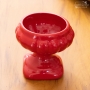 Mini vaso Cerâmica Vermelho - Foto 1