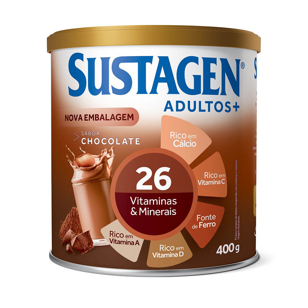 Sustagen NE 400g Chocolate - CX c/ 12