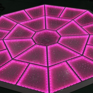 Piso Diamante 5x5m - LED RGB