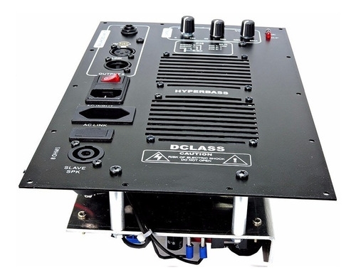 Amplificador Ativador P/ Caixas Sub Graves 1000 Watts  Rms - Dclass Audio