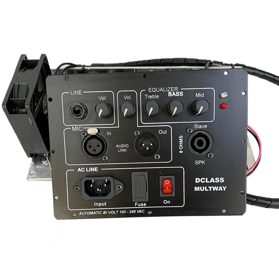 Kit Dclass P/ Ativação De Caixas Multivias 700 Watts Rms - Dclass Audio