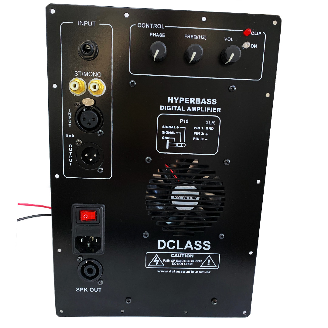 Kit Dclass P/ Ativação De Caixas Sub Graves 700 Watts Rms  - Dclass Audio