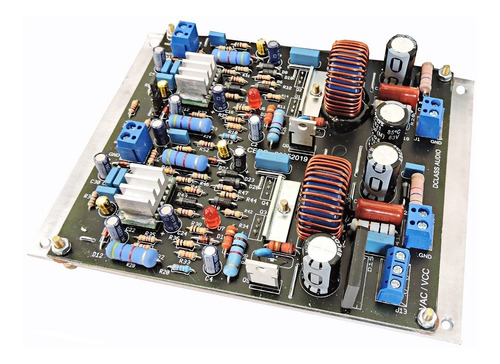 Placa Stereo Amplificador 600 Watts Classe D 2 X 300w  - Dclass Audio