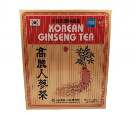 Chá Coreano Ginseng Tea 50 Sachês 150g