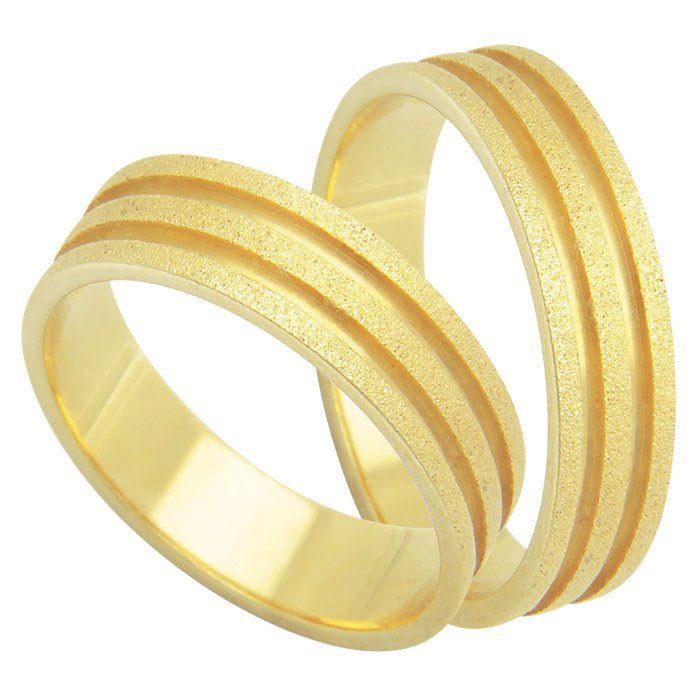 Aliança Casamento Essence Diamantada de Ouro 18k (5mm)